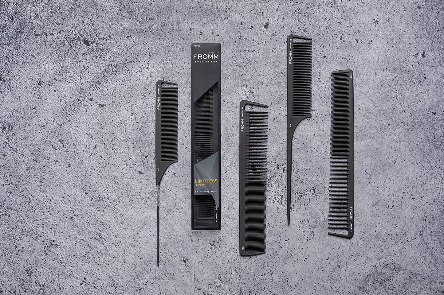 Fromm Limitless Carbon Combs - Gallery Salon Store